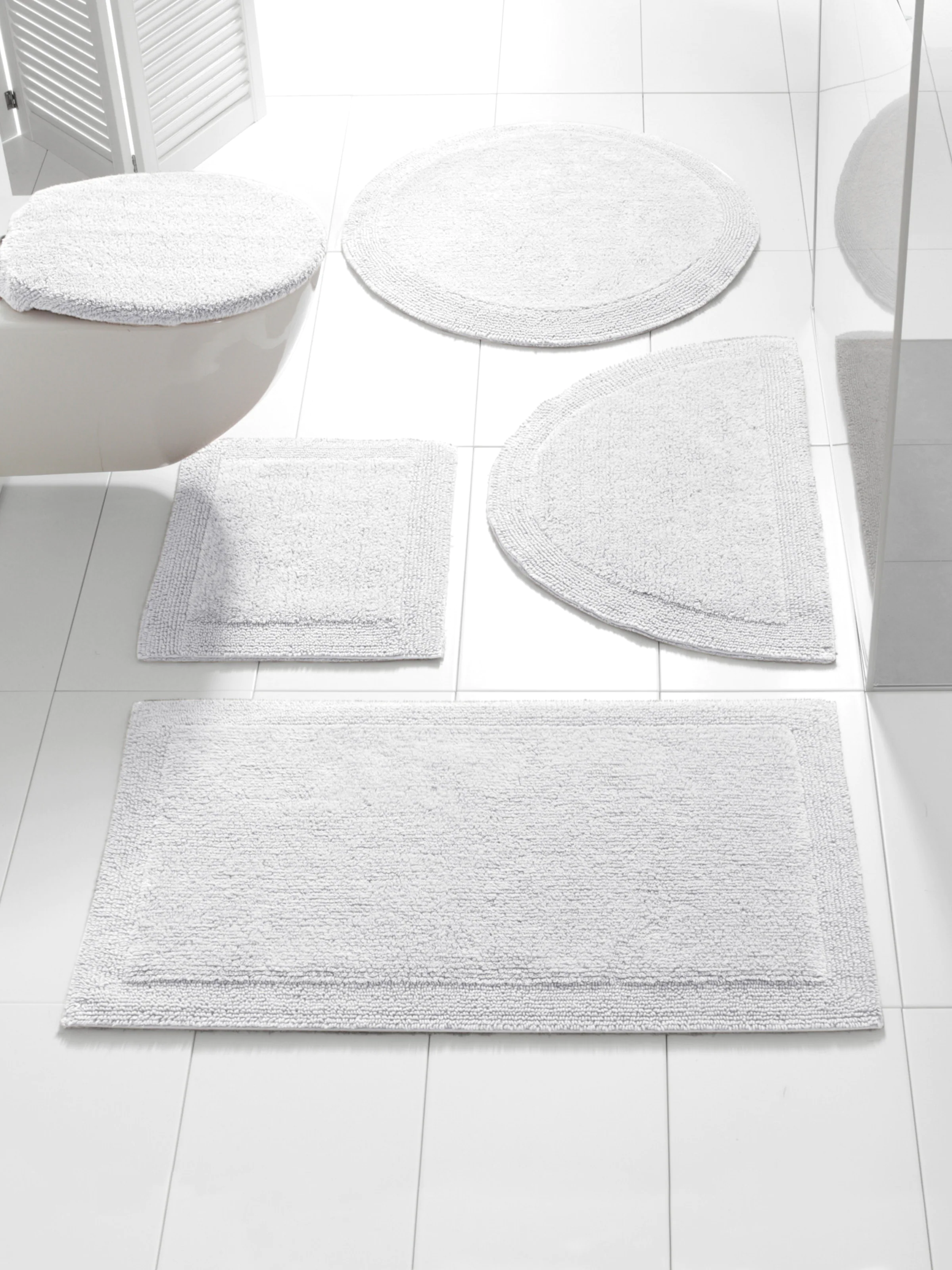 heine home Badematte in weiß