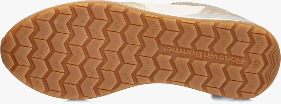 FLORIS VAN BOMMEL gouden floris van bommel lage sneakers sfw-10102