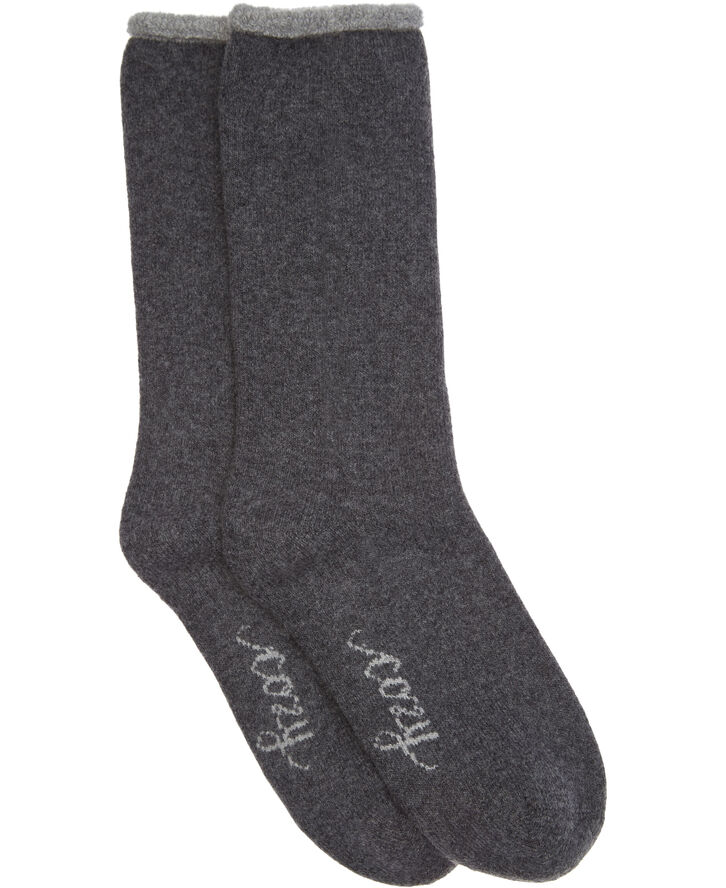 COZY BY JULIE ZANGENBERG Cozy soft wool sock Dark grey