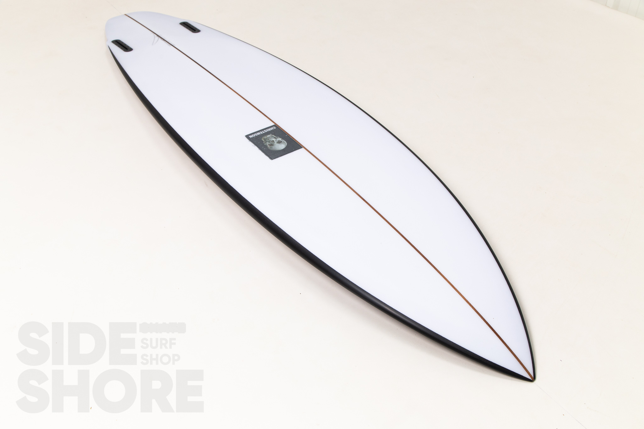 Christenson Surfboards Lane Splitter Mid - Black Islands Rails - 7'2 x 21 13/16