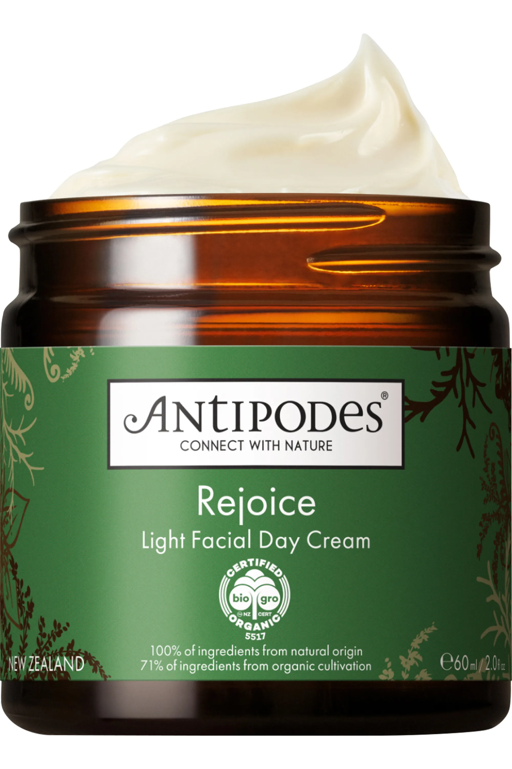 Antipodes Crème de jour légère Rejoice-60 ml