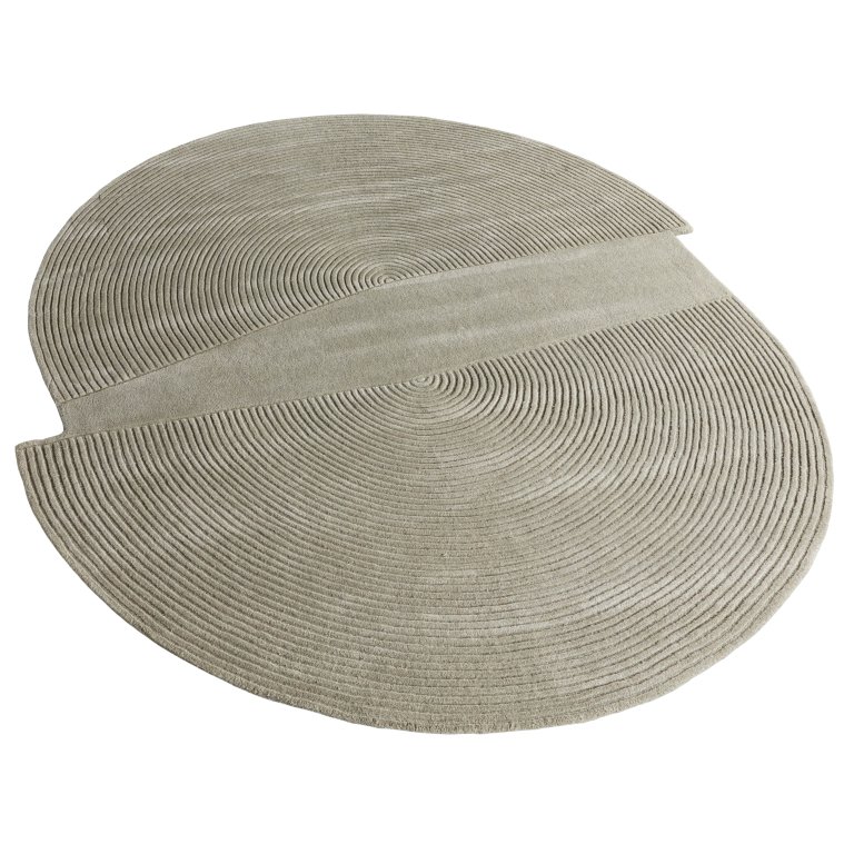 Bolia Zen Split vloerkleed 250x291 lichtgrijs