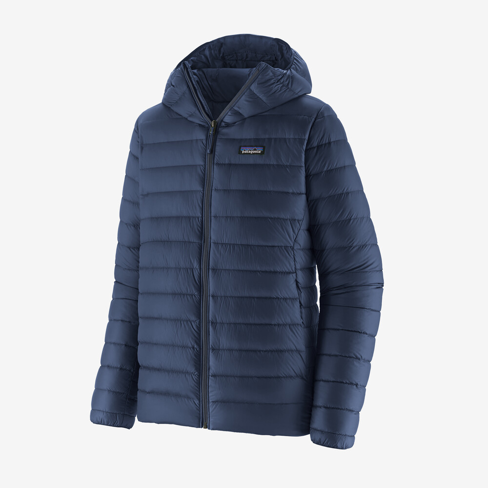 Herren-Daunenpullover mit Kapuze