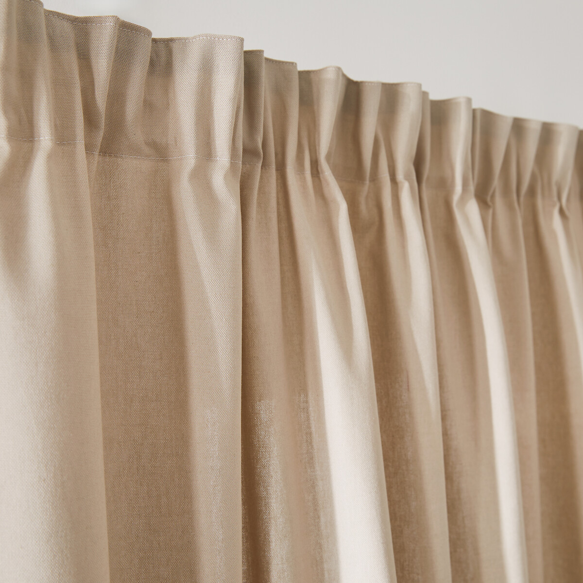 LA REDOUTE INTERIEURS<br>Cortina em puro algodão Cenário