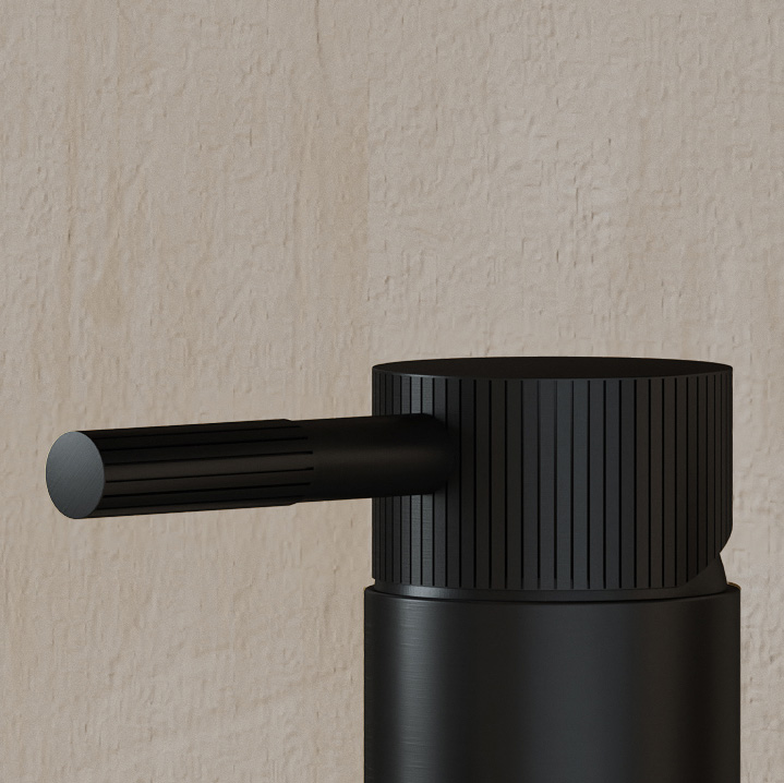 Saniclear Nero Stripes hendel voor Plus wastafelkranen (SK35603 en SK35609)