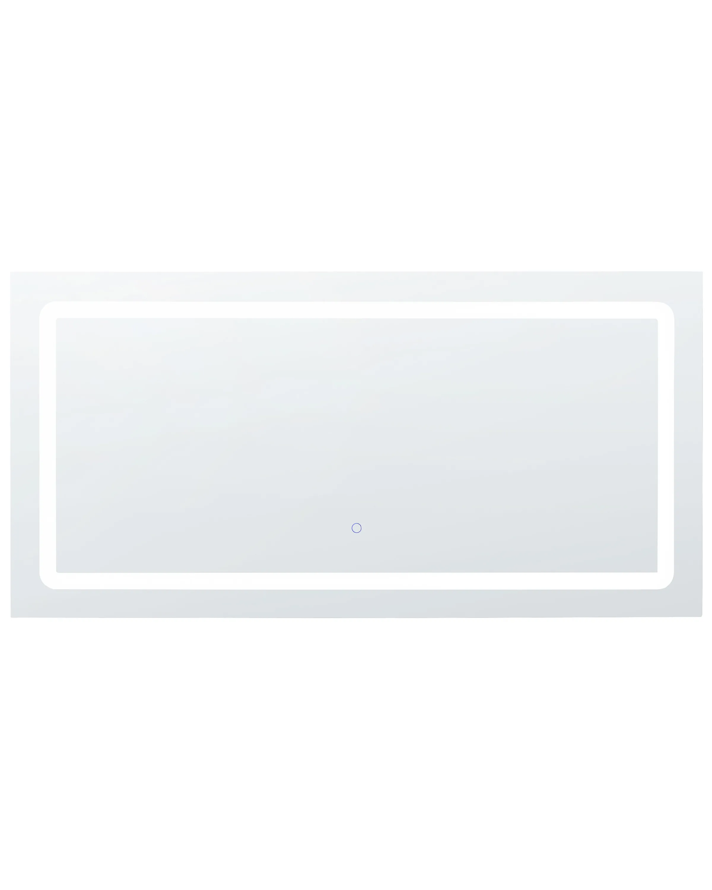 LED badkamerspiegel BENOUVILLE 120 cm 60 cm Zilver