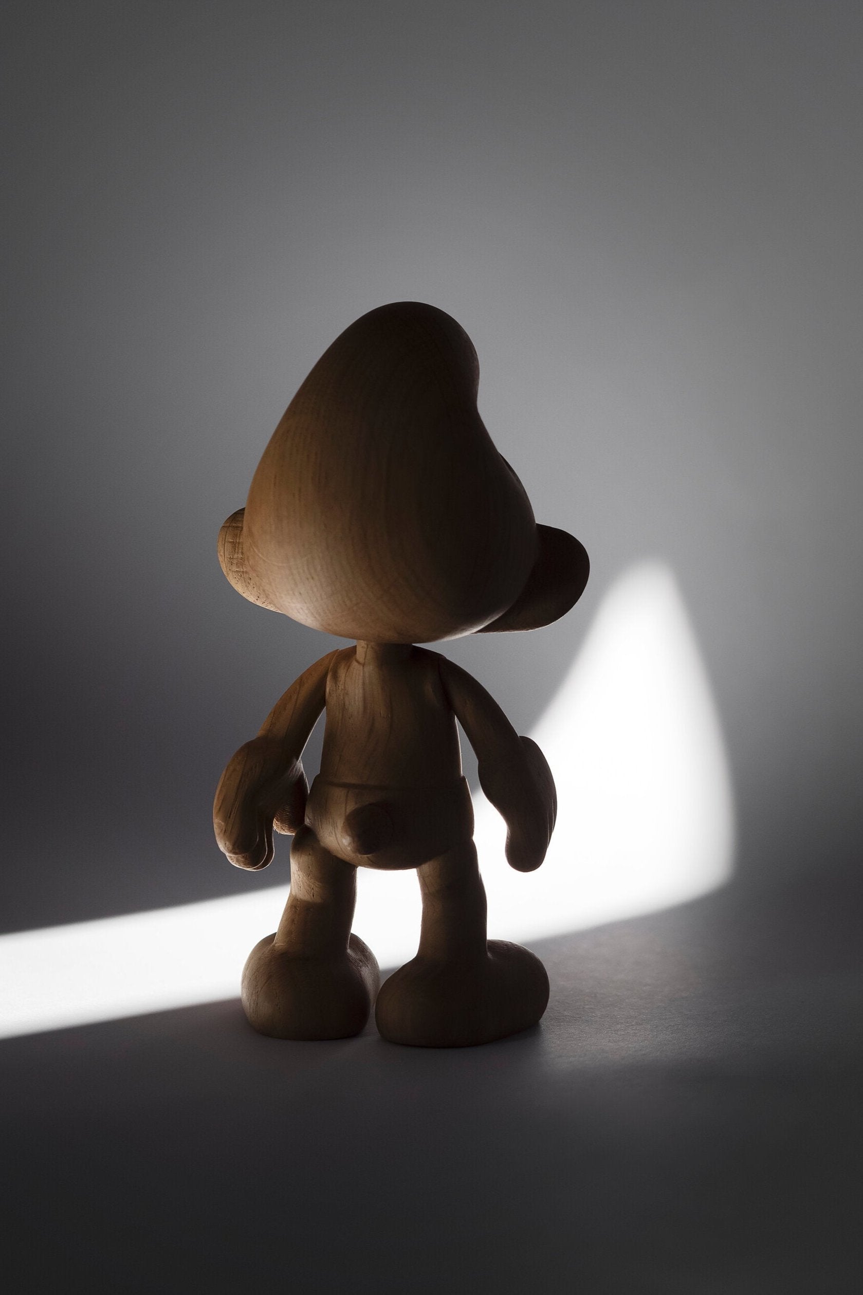 Boyhood  Smurfs Oak træfigur - small