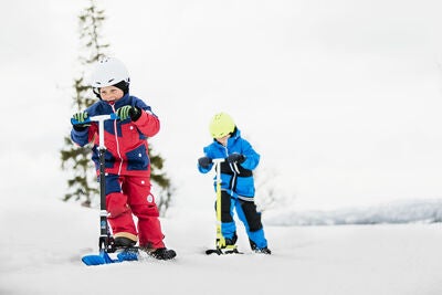 STIGA Snow Kick Bike, Svart/Blå