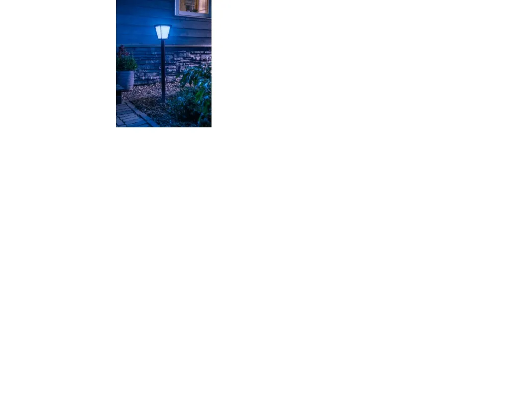 Philips Hue White Color Ambiance Econic Udendørs Bedlampe