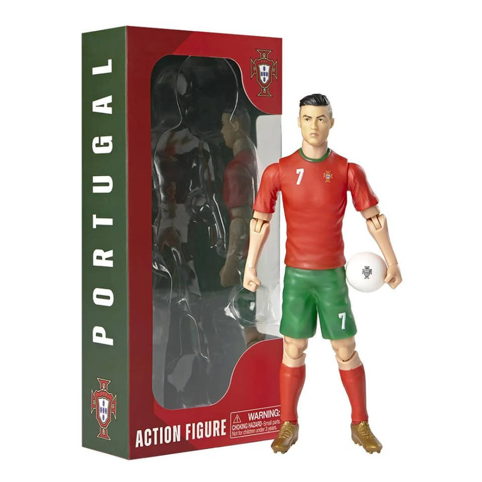 Socker Portugal figuur Cristiano Ronaldo - 20 cm