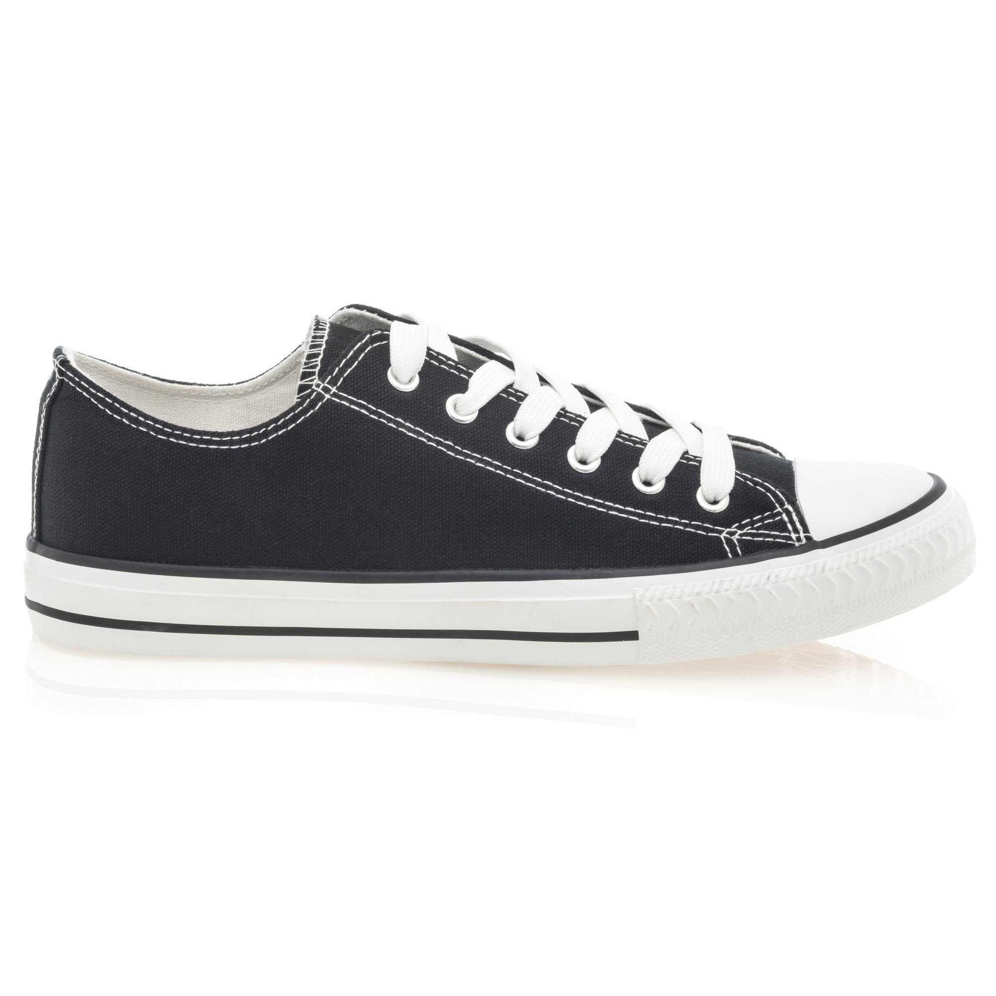 Baskets en toile Homme noir