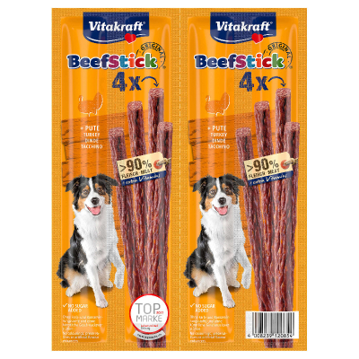 Vitakraft Beef Stick Pute Hundefütter - 4 Stk.