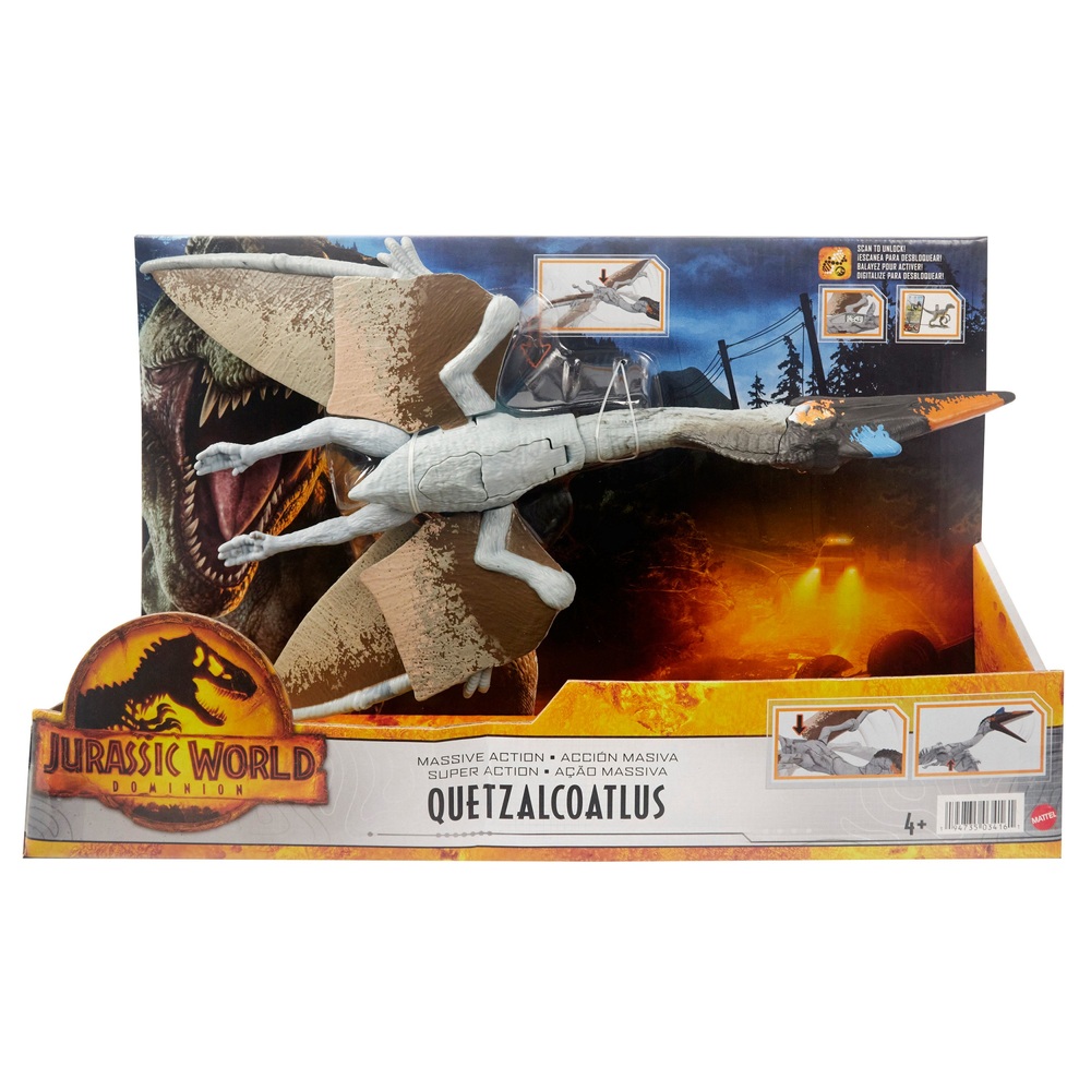 Jurassic World Dominion: Massive Action Quetzalcoatlus Dinosaurierfigur