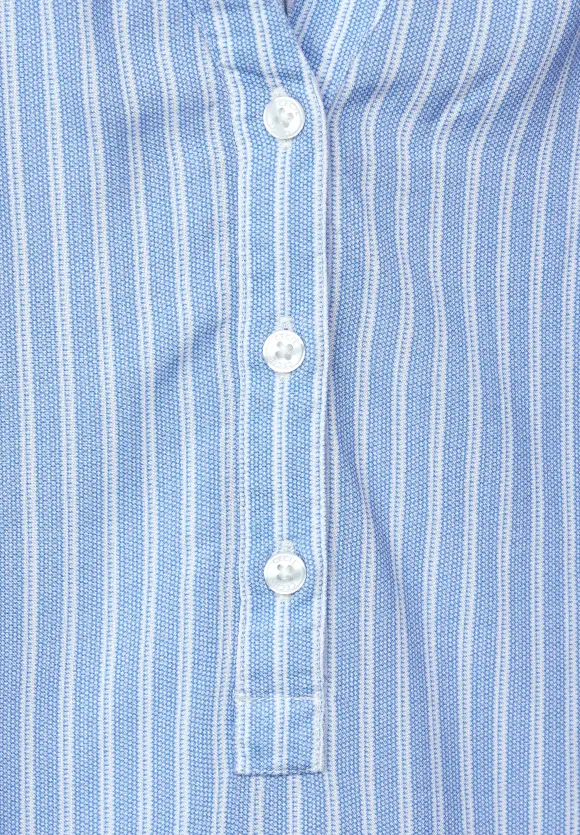 Viskose Streifenbluse - blouse blue