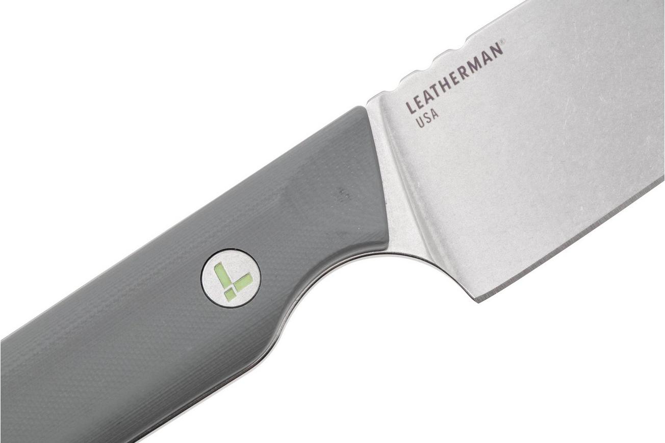 Leatherman Rustle 833416 CPM MagnaCut, Vapor Grey G10, outdoor koksmes, kydex foedraal