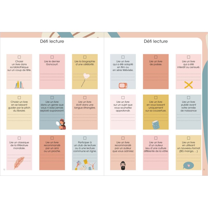 Quo Vadis - Carnet de lecture - Français - Carnets thématiques - Multicolore - 15x21 cm