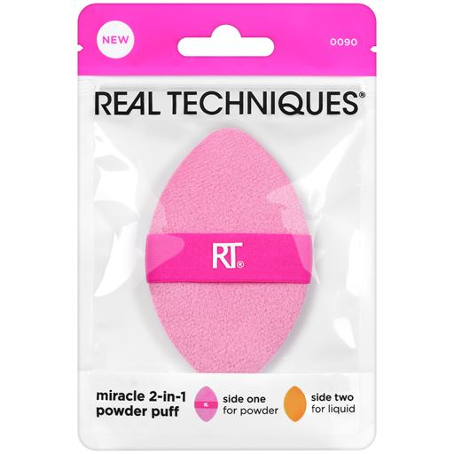 Real Techniques Miracle Powder Puff 2 in 1 Makeupsvamp