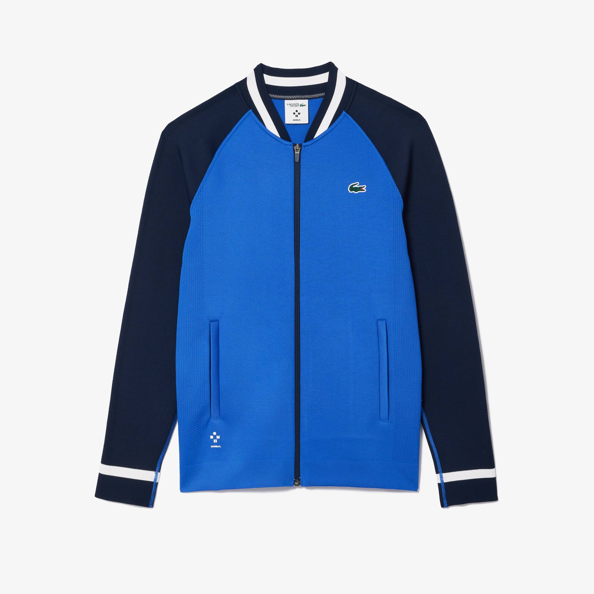 LACOSTE x Daniil Medvedev Ultra-Dry-Tennisjacke Sweatshirts - Blau - Lacoste - Herren
