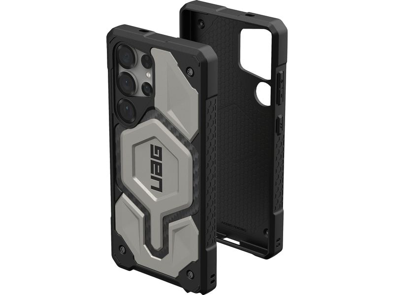 UAG Back Cover Monarch Pro Galaxy S25 Ultra Titanium Schutzhülle für das Samsung Galaxy S25 Ultra