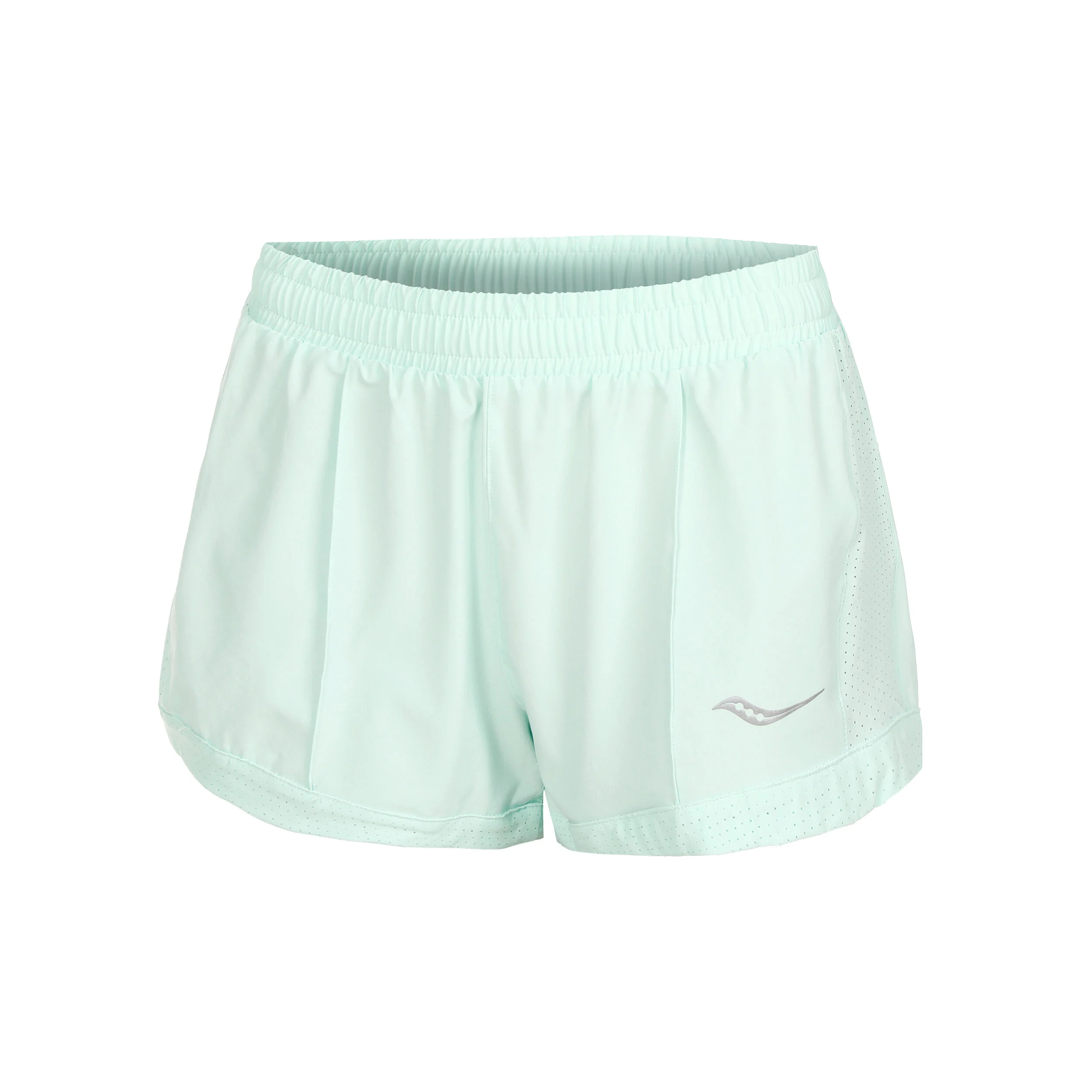 Saucony Outpace 3in Shorts Femmes - Bleu