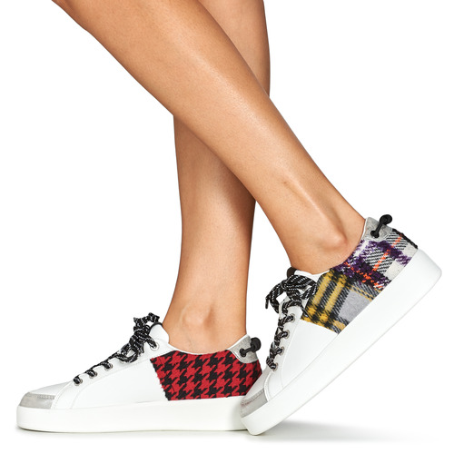 Desigual - FANCY TARTAN - Blanc / Carreaux