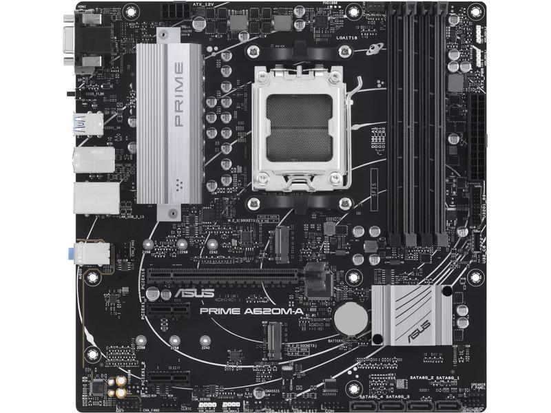 ASUS Mainboard PRIME A620M-A-CSM Micro-ATX-Motherboard mit A620 Chipsatz