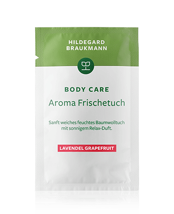 Hildegard Braukmann Body Care Aroma Frischetücher Lavendel Grapefruit 10-Stück