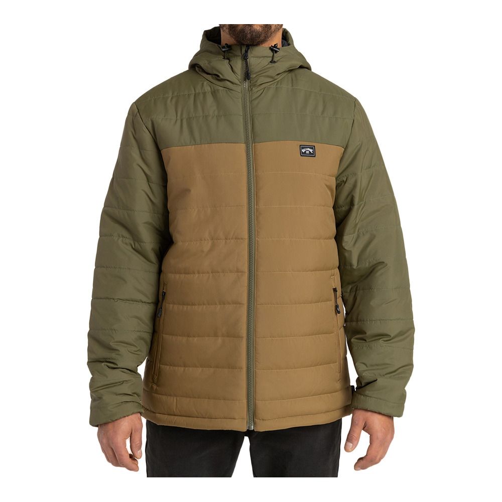Billabong SURF CHECK PUFF - Veste Homme almond