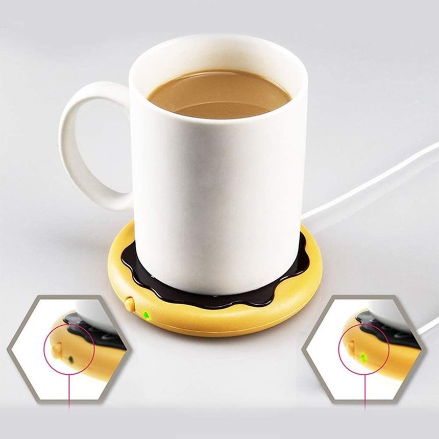 HOMTEC - Donutvormige USB-bekerwarmer