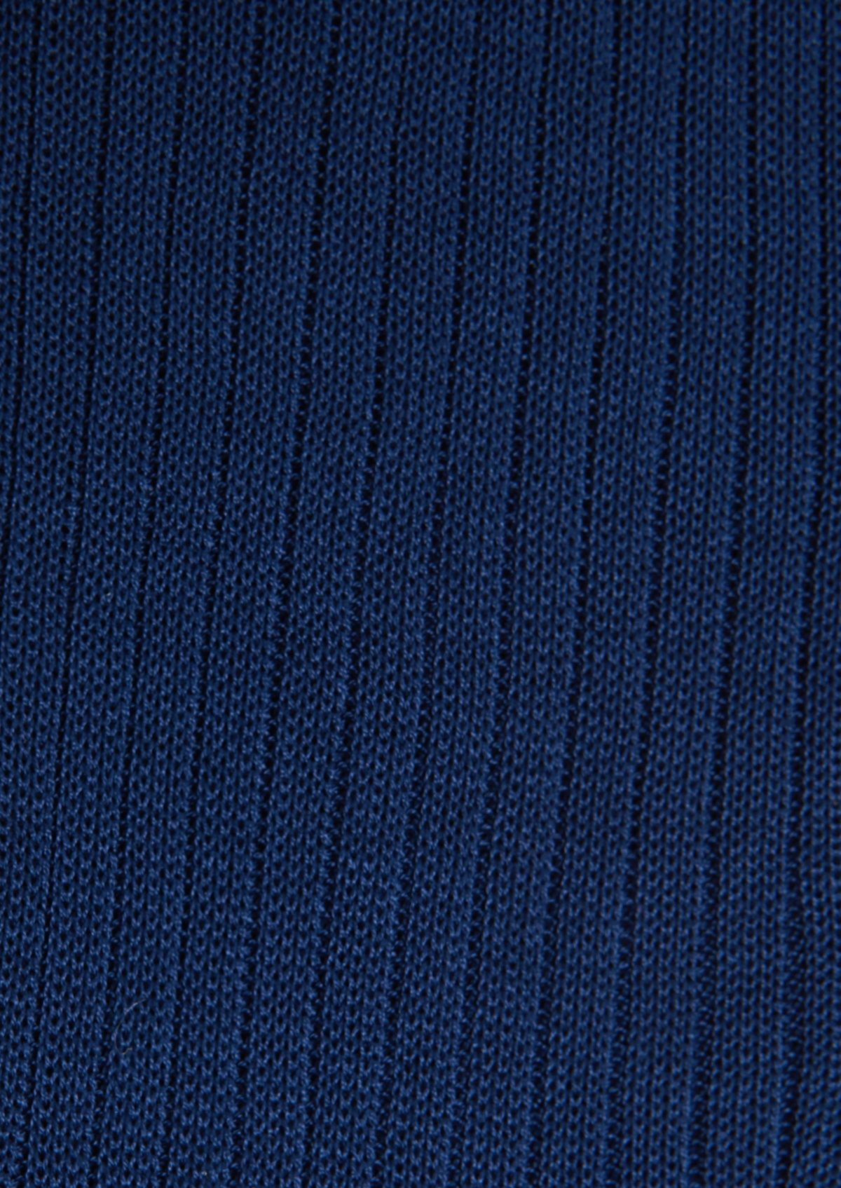 Chaussettes en coton fil d'Ecosse uni bleu indigo