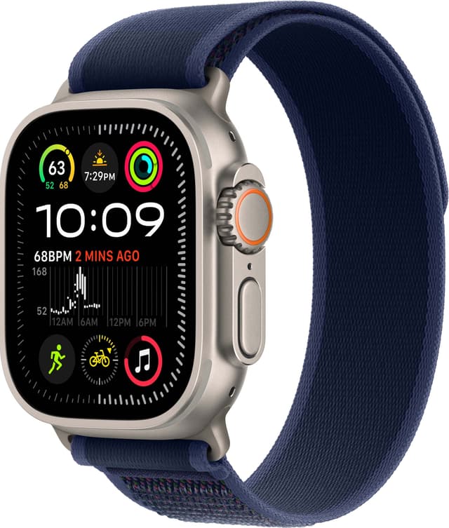 Apple Watch Ultra 2 49mm GPS+CEL (Natural Titanium/Blue Trail Loop) S/M