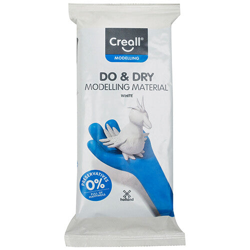 Creall luchthardende boetseerklei - 500 gr - wit
