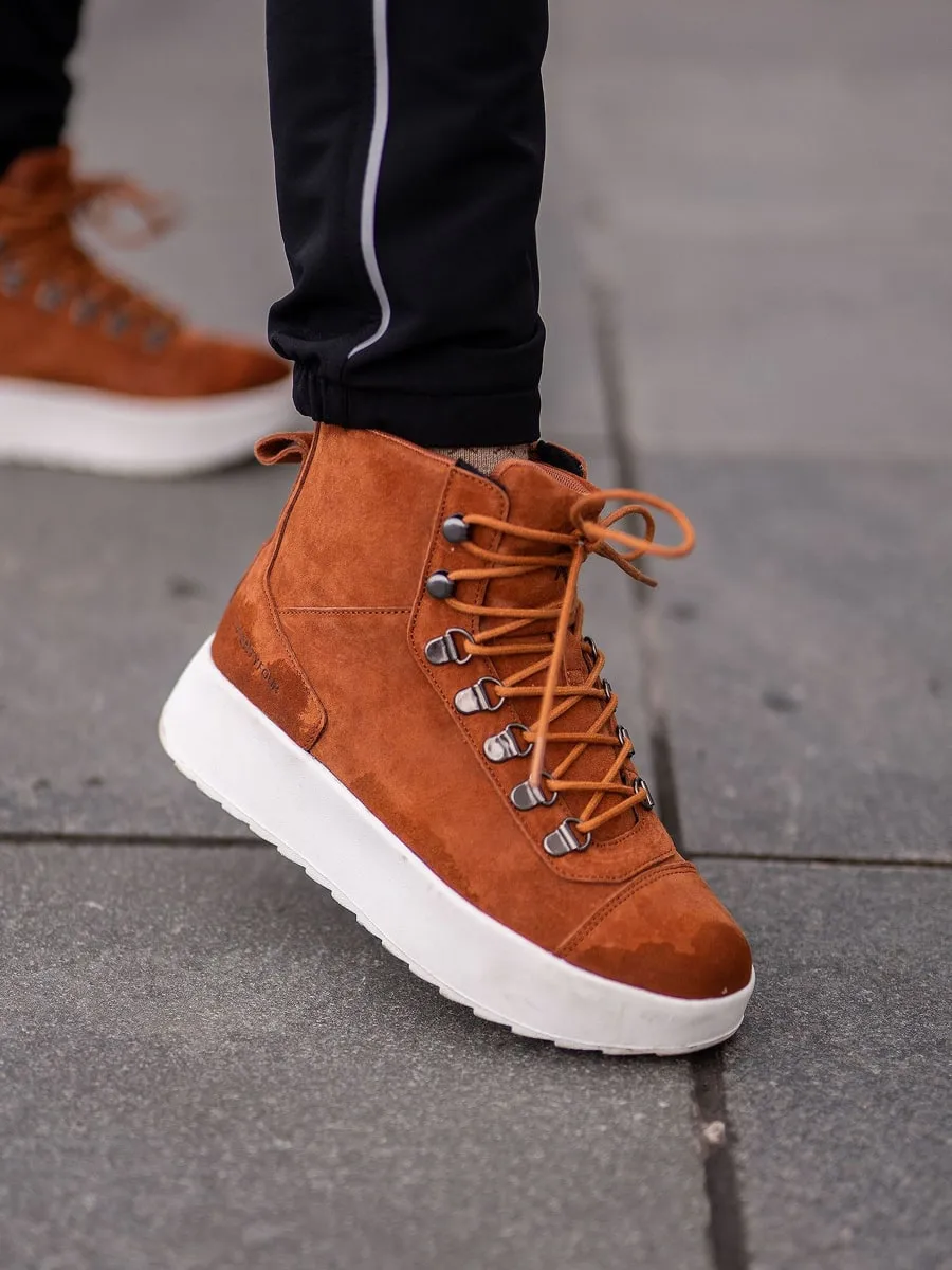 Twentyfour Mellow Fie Mid High Boot D Cognac