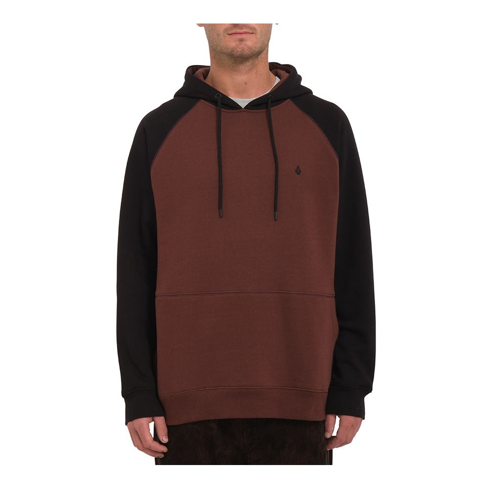 Volcom HOMAK - Sweat Homme bitter chocolate