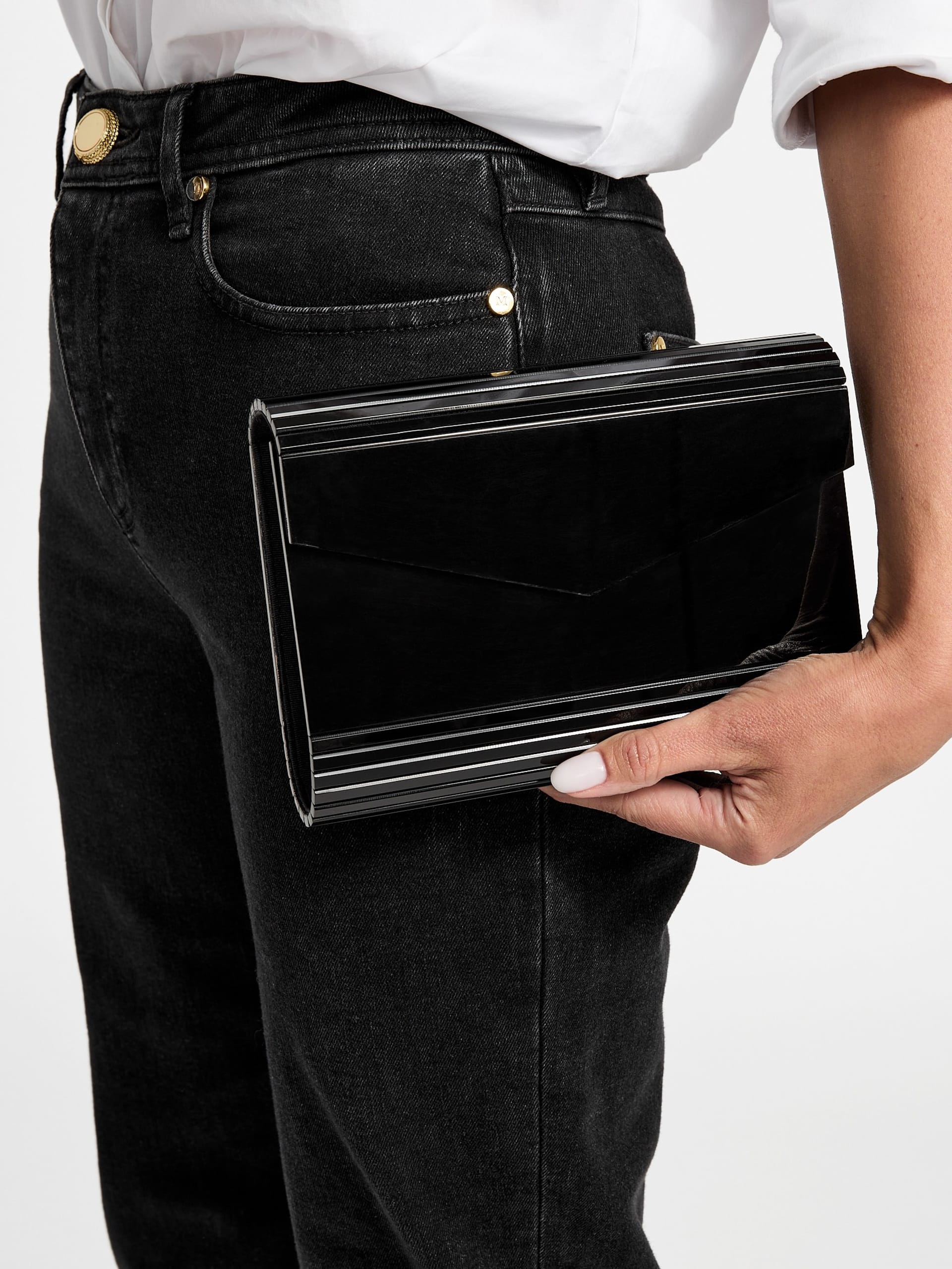 Clutch Giselle em acrílico