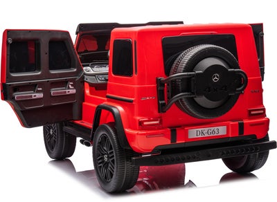 Mercedes Benz AMG G63 Elbil, Rød