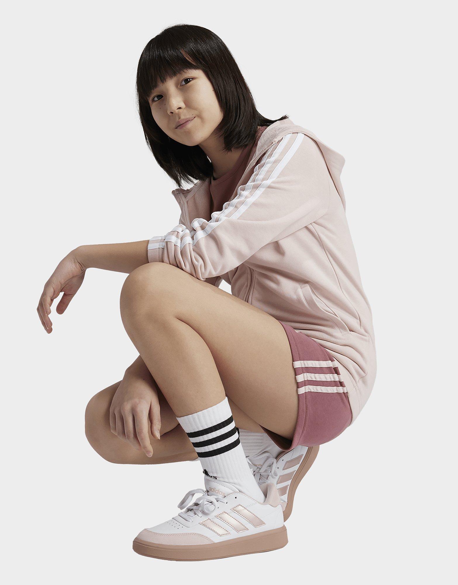 adidas Veste à capuche entièrement zippée Essentials 3-Stripes