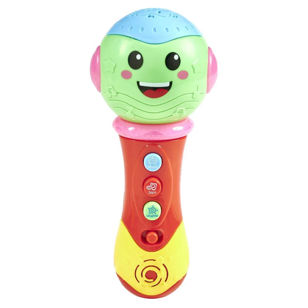 Jouet microphone lumière et son