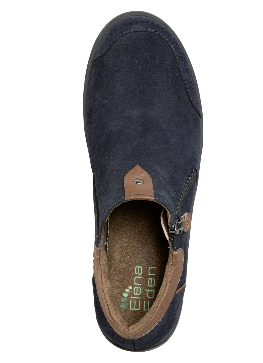ELENA EDEN Bootie aus Rind-Veloursleder