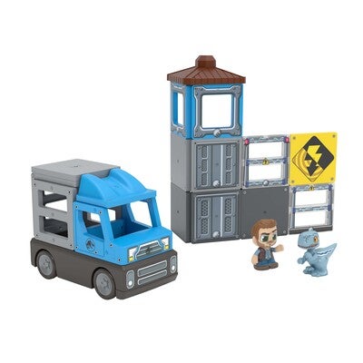 Tile Town Jurassic World Dino Rescue Magnetsett 20 Brikker