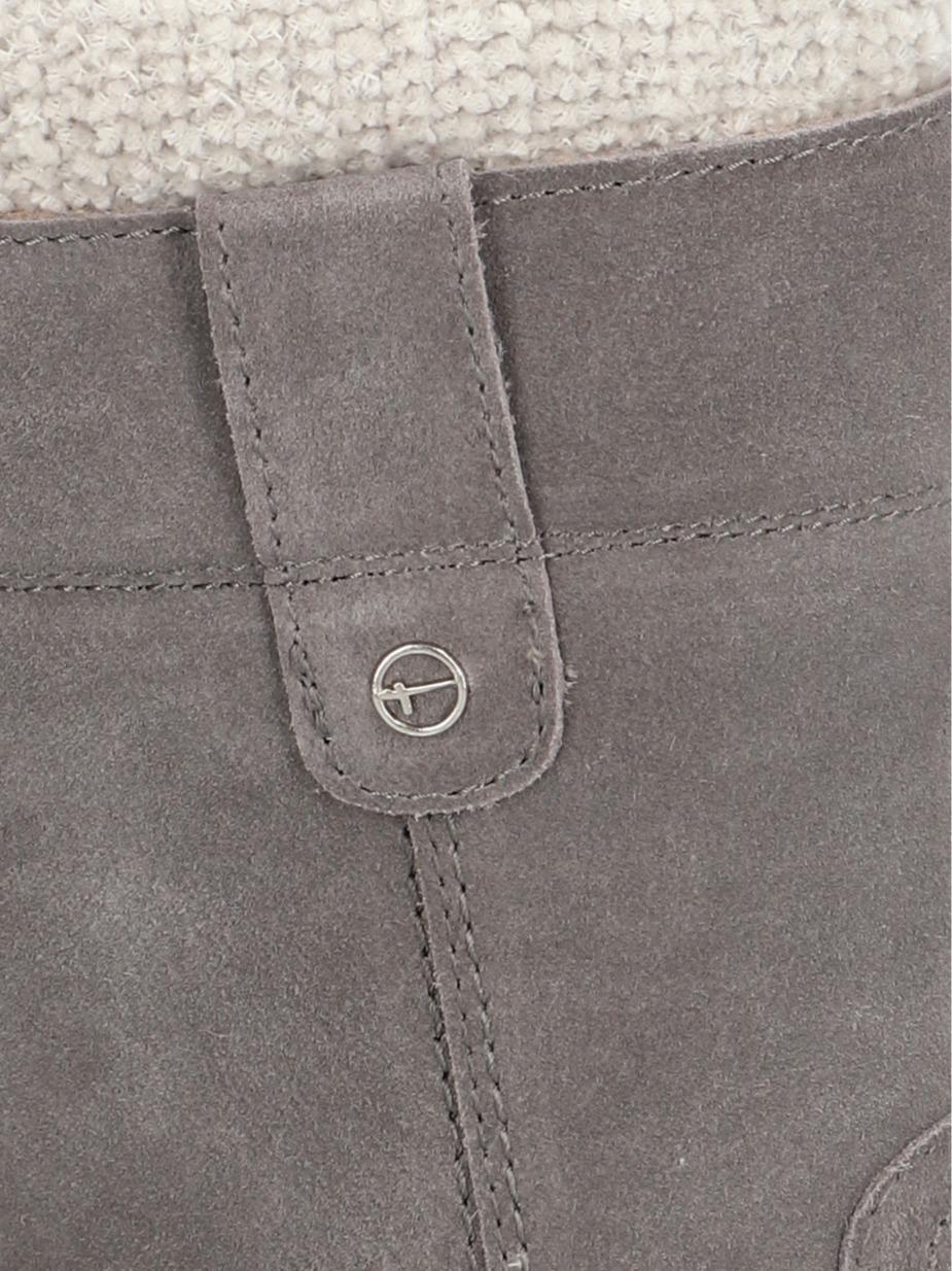 Lederkombination Chelsea Boot
