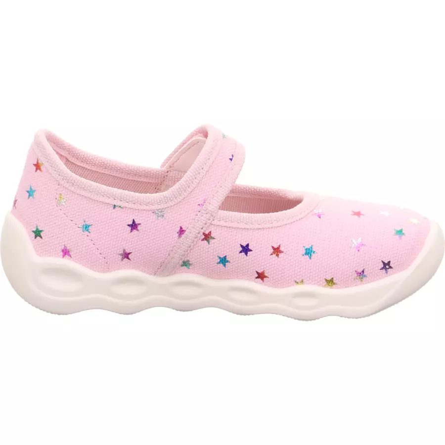 superfit Hausschuh Bubble Sternchen rosa
