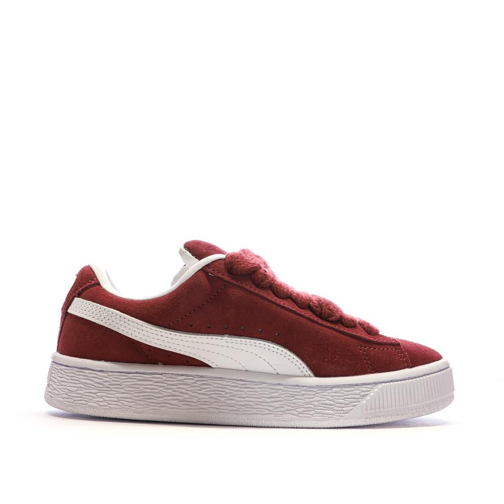 Puma Baskets Rouges Femme Puma Suede XL