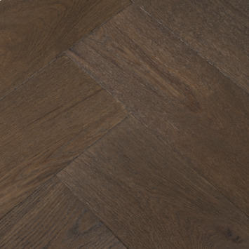 Kleurstaal Parket Visgraat Bruin Geolied Eiken