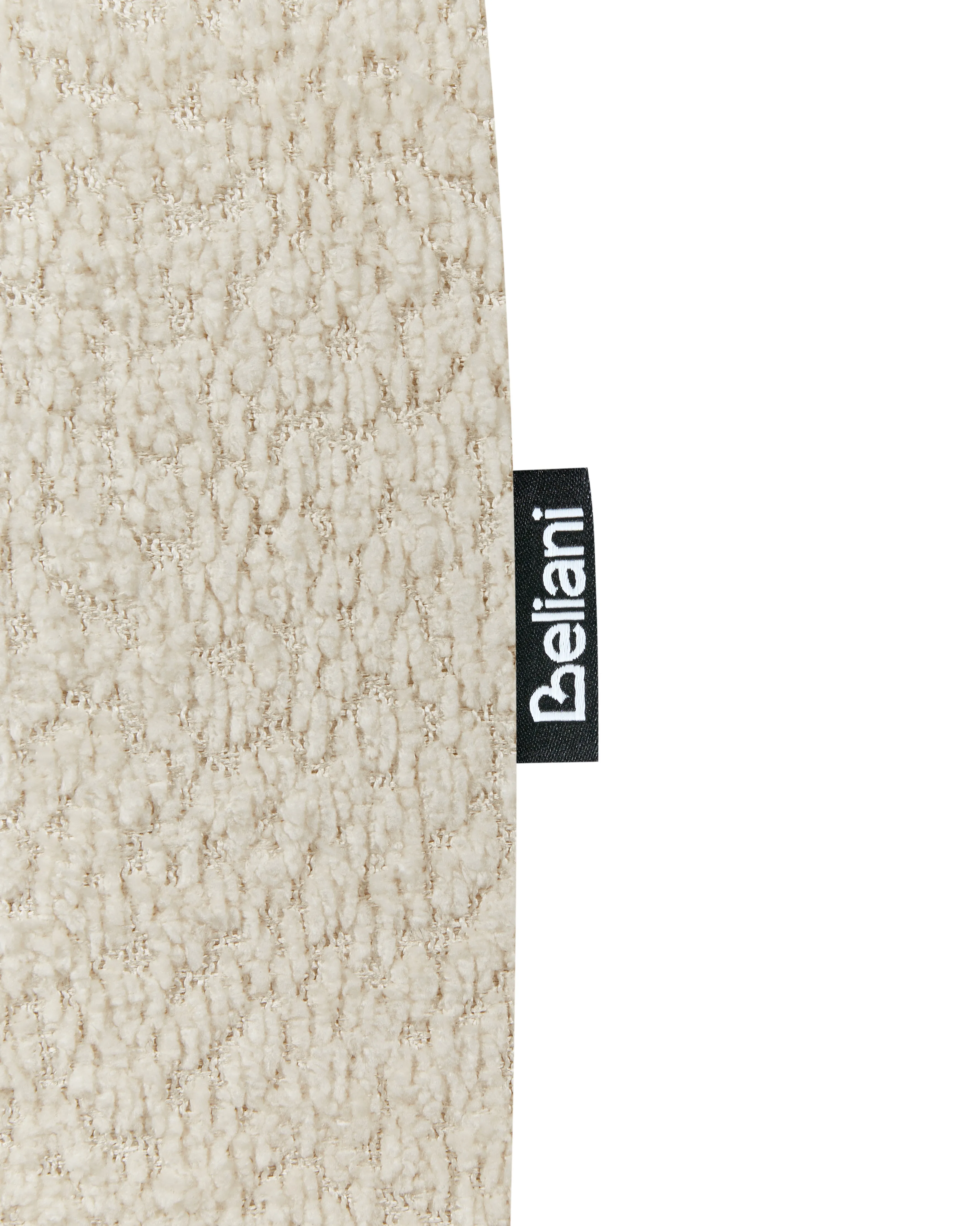 Set van 2 eetkamerstoelen BLANE Bouclé Lichtbruin/wit