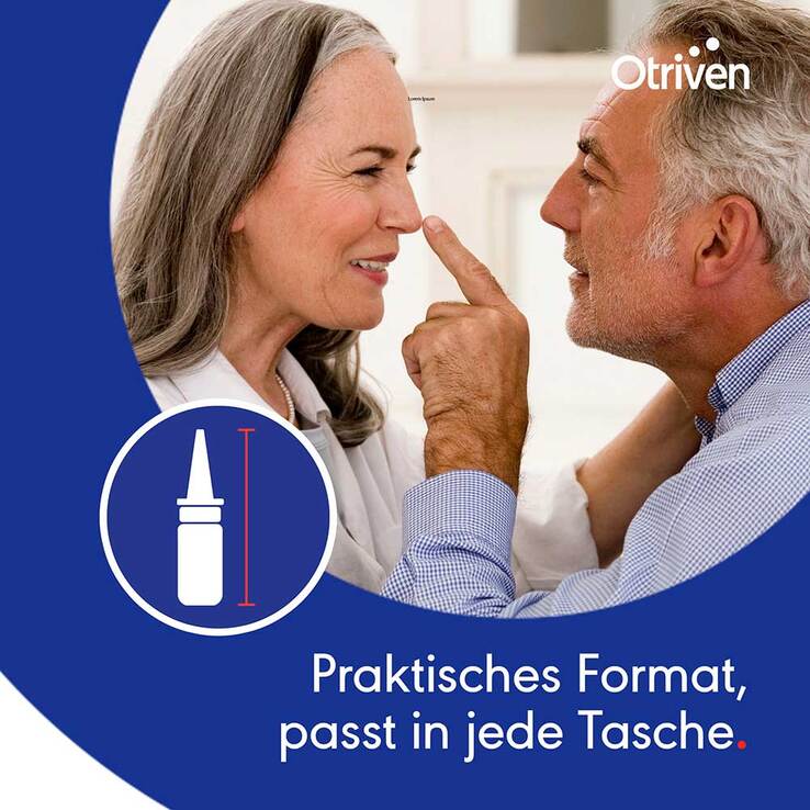 Otriven gegen Schnupfen 0,1 % Nasenspray (Dosierspray) ohne Konservierungsstoffe, 10 ml