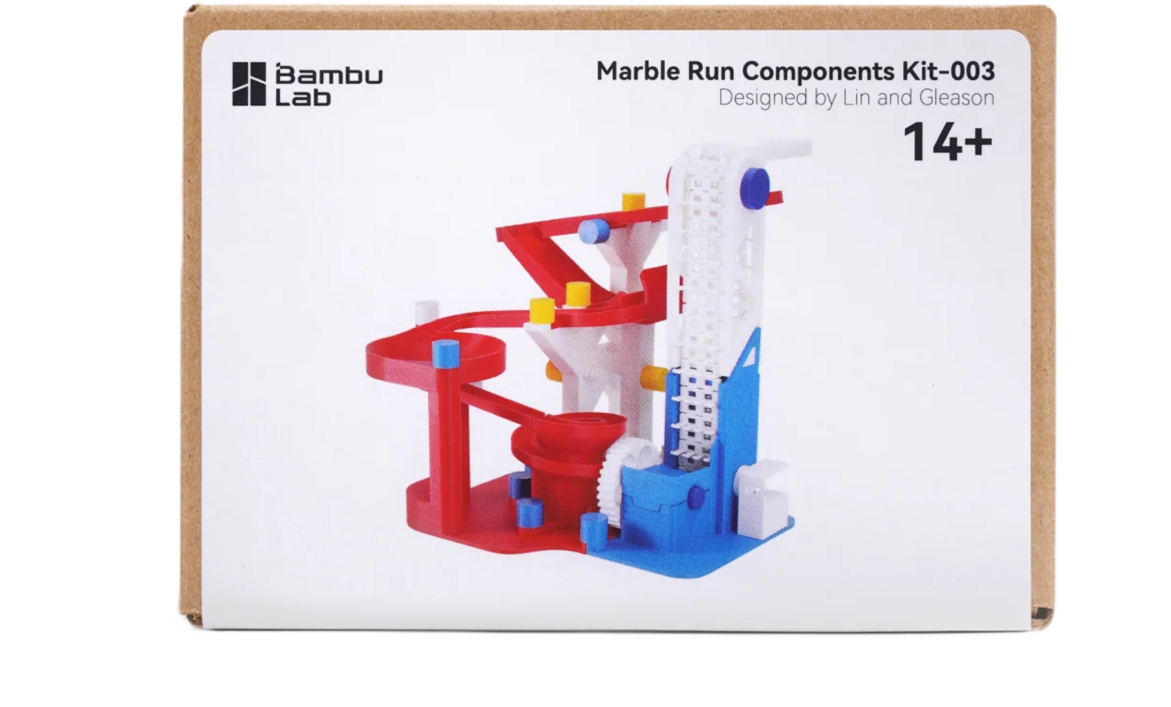 Bambu Lab  Marble Run Components Kit-003    Hardware Kit zum Zusammenbauen einer Murmelbahn