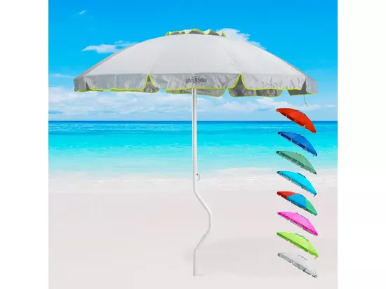 Parasol de plage léger visser protection UV 220 cm Solis