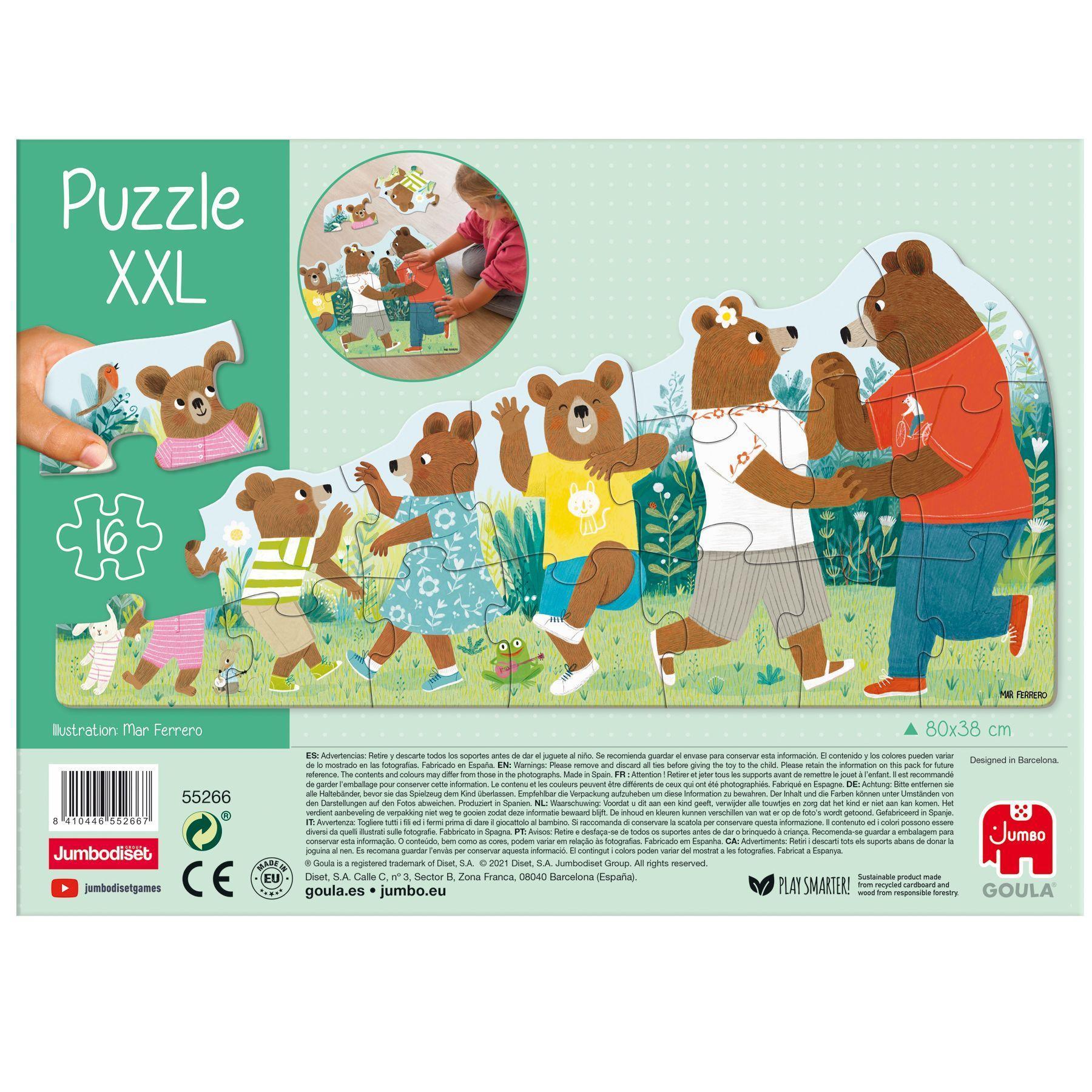 GOULA XXL-Puzzle Bärenfamilie