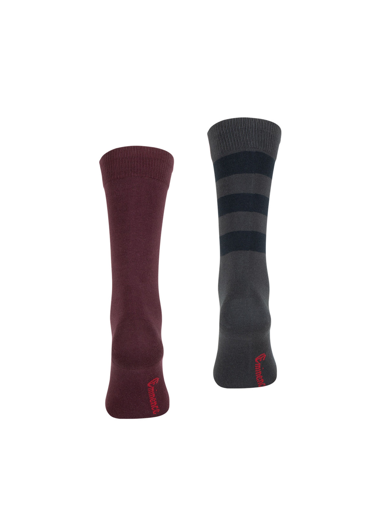 Lot de 2 paires de chaussettes mi-hautes